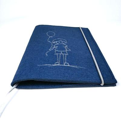 China Wholesale Eco - Friendly Felt Notebook Cover Dairy Book Cover for sale