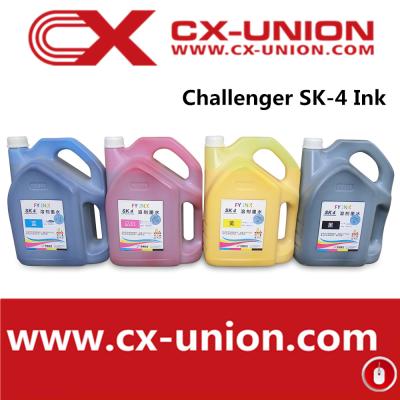 China MSDS Challenger sk4 solvent ink type compatible for SPT 510 SK-4 print head for sale