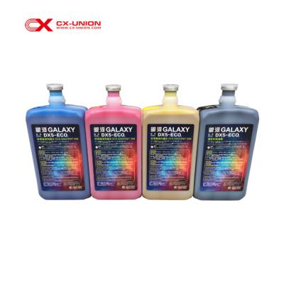 China galaxy dx5 eco solvent printing ink for DX-5 printer printing ink for sale