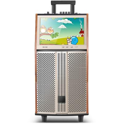 China 8 inch 3-way woofer Android system active pa speaker system outdoor karaoke speaker for sale