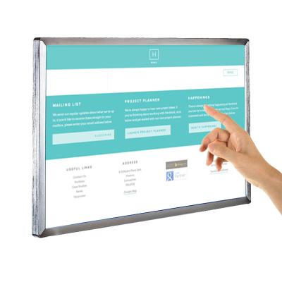 China indoor lcd touch screen kiosk touch screen kiosk price totem lcd display for sale