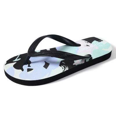 China Damping custom printed flip flops custom made sublimation presentation slippers flip flops high quality slipper sandals for sale