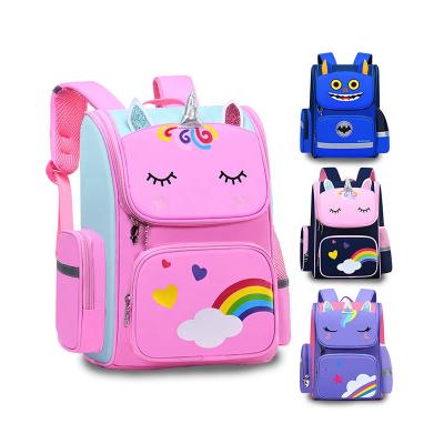 China Cheap Girl Unicorn Book Bag New Arrival Children School Bag Kindergarten Cartoon Cute Waterproof School Backpack for sale