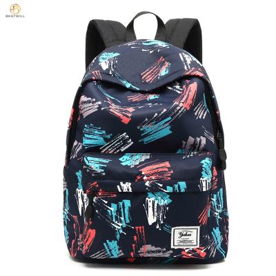 China 2020 BESTWELL 2020 Painting Pattern Laptop Waterproof Children Schoolbag Girls Large School Backpack for sale