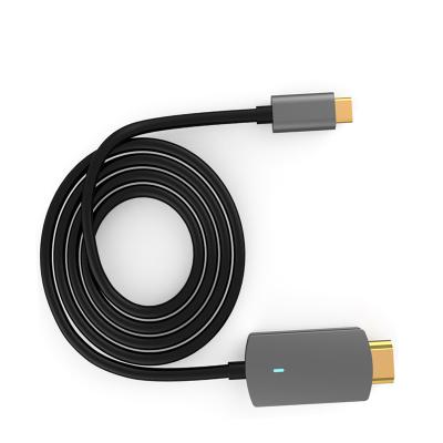 China Type-C to HD-MI 4K30hz Hot PVC Wire Products USB-C Hub 5.7*2.3*0.9cm for sale