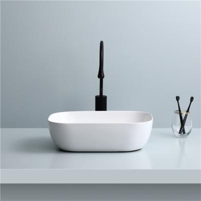 China Durable High Quality Modern Handmade Bathroom Vanity Sink Ceramic Art Basin for sale