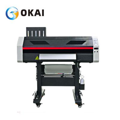 중국 OKAI L1800 2021 dtf printer machine 60cm dual head printer Film Printer Transfer DTF T Shirt Printing Machine 판매용