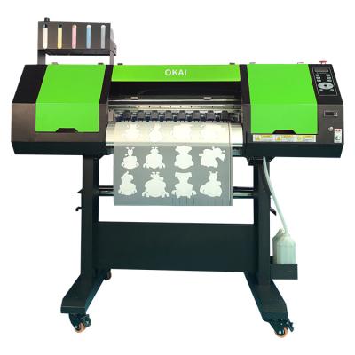 China 4720 DTF white ink printer PET film t-shirt transfers DTF printer XP600 t-shirt printing machine direct to film i3200 head for sale