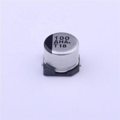 China Standard 100uF 20% French Fries Type Aluminum Electrolytic Capacitor 10VEEEHAA101WAP for sale