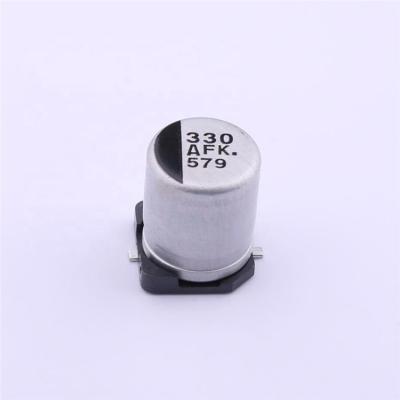 China Standard 330uF 20% French Fries Type Aluminum Electrolytic Capacitor 10VEEEFK1A331AP for sale