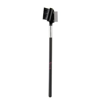 China Double Head Eyelash Comb and Eyebrow Brush Portable Double Comb Spoolie Eyelash Extension Accessories for sale