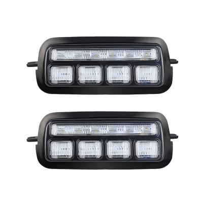 China PC Auto Lighting System LED Driving Lights Daytime Running Time Running Front Light For Lada Niva 4x4 Car Parts for sale