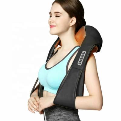 China 3D Body Shiatsu Neck and Shoulder Massager with Heat Neck Massager Cordless Relaxer Shoulder Massage for sale