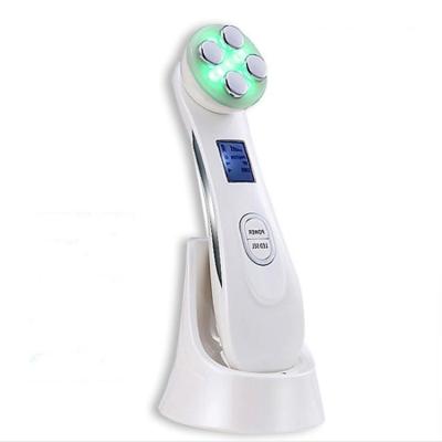 China RF Radio Beauty Facial Device EMS and RF Vibration Massage Beauty Instrument for sale