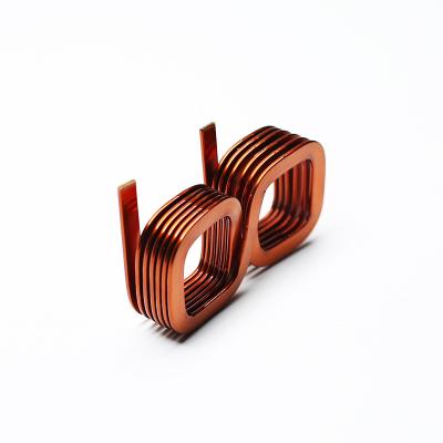 China Motor Winding Wire Coil Toroidal Coil / Flat Copper Variable Inductor Coil Assembly for sale