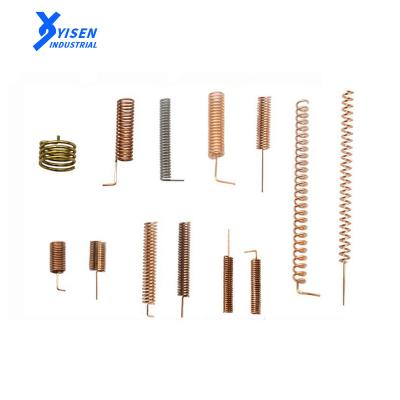 China Internal Spring Antenna 433mhz Helical Coil Antenna Phosphor Bronze Spring OEM for sale