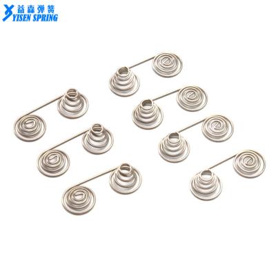 China Yisen battery wholesale spring torsion spring aa terminal connector, battery spring contact for sale