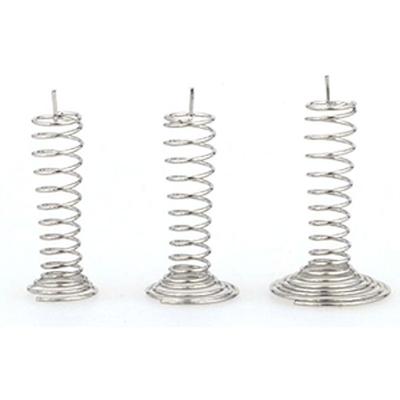 China Precision Spiral High Quality Steel Battery Electric Compression Springs for sale