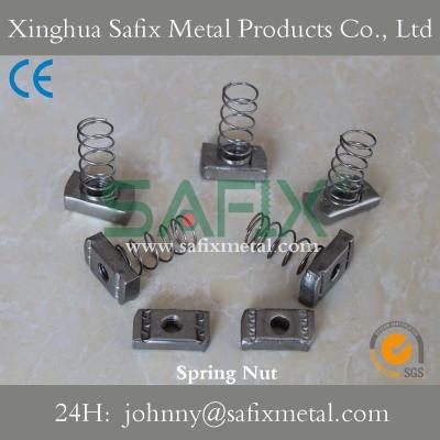 China Stainless Steel Strut Nut/ Channel Nut/ Spring Nut/ Conduit Fittings 316(A4) 304(A2) for sale