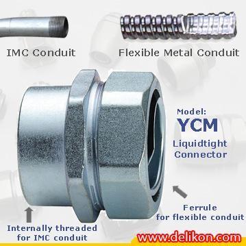 China Liquid-Tight conduit Metal Connectors With Internal Threads,  conduit female fittings for sale