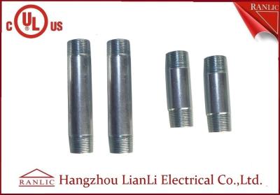 China Electrical Rigid Conduit Fittings 1/2 Galvanized Nipple Industrial Pipe Fittings for sale