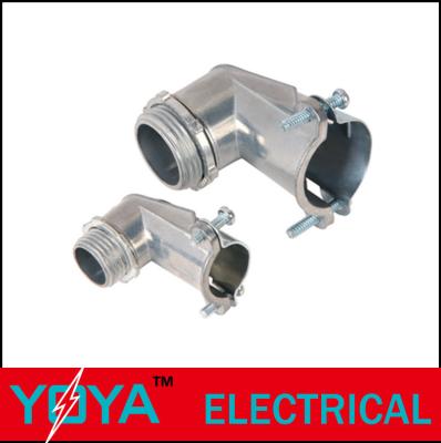 China Steel Flexible Conduit Fittings With Zinc Die Cast for sale