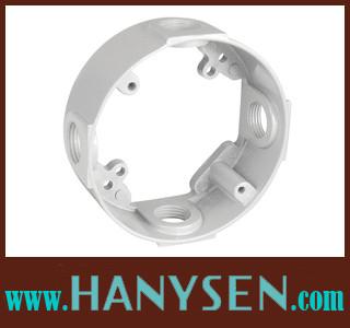 China Aluminum Die Cast Round Extension Ring of Steel Conduit Box for sale