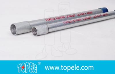 China Galvanized Steel BS4568 Conduit / BS4568 TUBE / GI PIPE With Protection Cap for sale