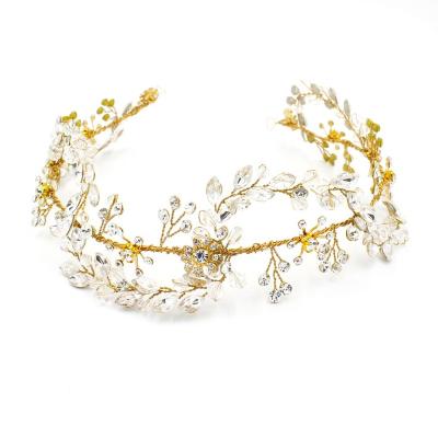 China Bridal Tiara Headband Bridal Headpiece Accessories Hairband Hair Accessories Bridal Headpiece Wedding Headpiece Muslim Wedding Accessories Headband for sale