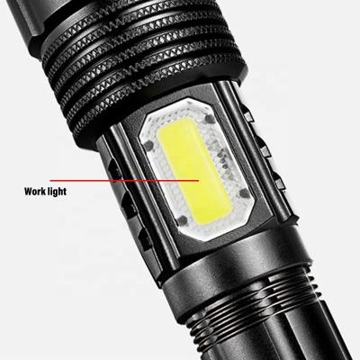 China Zoomable led light tactical white electric massager with led defense security contact light flashlights fenix mini flashlight for sale