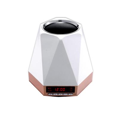 China Amazon Factory Price Contemporary Hot Sale Indoor Wireless Speaker with Night Light and Alarm Clock Work Best Gifts for Friends for sale