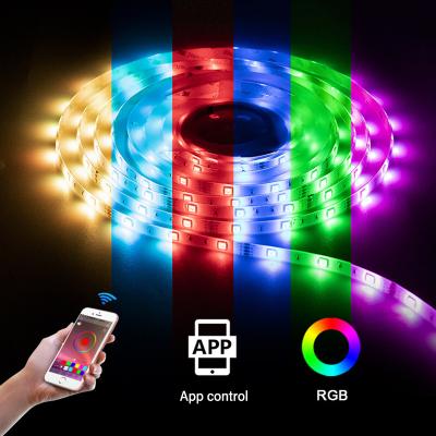 China Wholesale New-designed 2835 5050 Smd RGB Wifi Cable 12v 5m wholesale smart cheap outdoor waterproof led strips/led strip lights/led strip light for sale