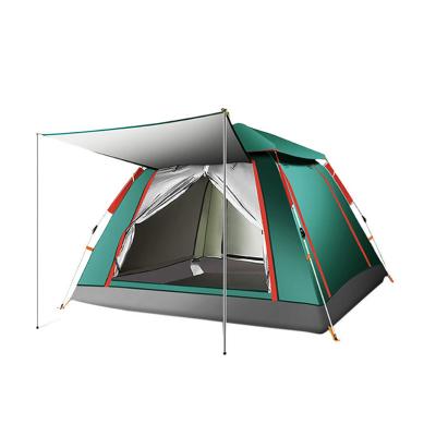 China 8 person UV-resistant waterproof large family stretch camping folding tents for outdoor events for sale