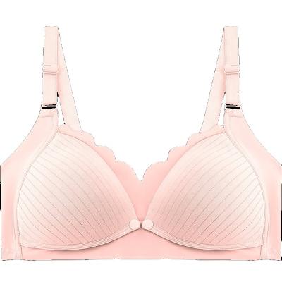 China QUICK DRY Nursing Bras Gather Confinement Nursing Postpartum Cotton Nursing Pregnancy Nursing Underwear Bra for sale