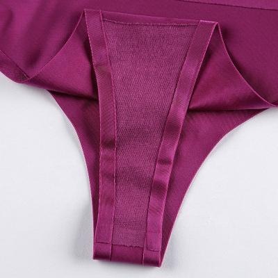 China Antibacterial Hot Selling Women's Low-rise Women's One-Piece Seamless Panties Thong Underwear Ladies Charming Women's Silk Antibacterial for sale