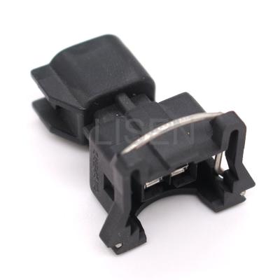 China OEM Black 2 Pin WaterProof Fuel Injector EV1 Jetronic Waterproof Nonsense to USA CAR Adapter for sale