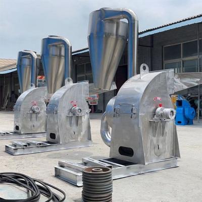 China Animal Feed Farm Factory Production Line Fine Dry Grinding Machine Dry Powder Grinding Machine Factory Dry Shredder For Animal Feed for sale