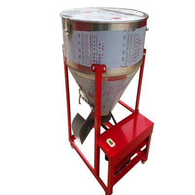 China Vertical Stainless Steel Poultry Heater Roll Mixer Machine Multifunction Animal Feed Mixer Grinder etc. for sale