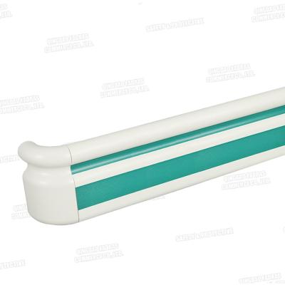 China Plastic Medical Hospital PVC Hospital Corridor Handrail For Corridor for sale