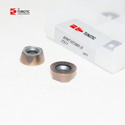 China Carbide Original China RPMT10T3MOE-JS carbide original insert with cheap price lathe tools milling inserts for sale