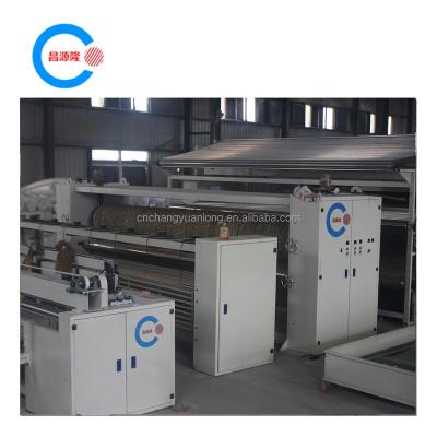 China Hotels Polyester Wadding Nonwoven Production Line And Wadding Production Line for sale