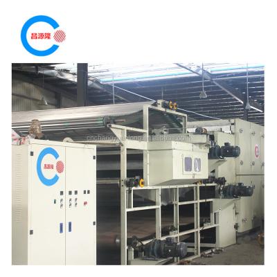 China Hotels Nonwoven Wadding Production Line Polyester Fiber Wadding Machine / Polyester Wadding Production Line for sale