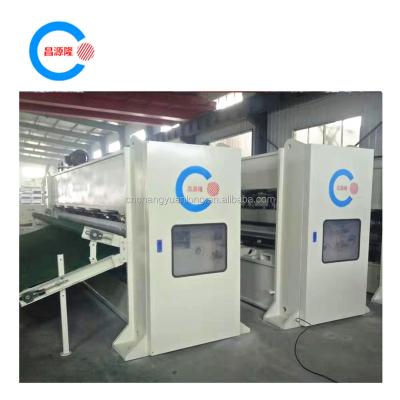 China New Polyester Synthetic Fiber Nonwoven Hotels Leather Substrate Production Line Machines Into Nonwoven for sale