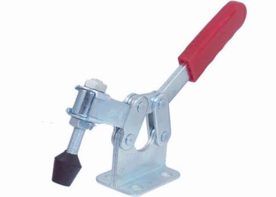 China ISO9001 Self Adjusting Horizontal Handle Toggle Clamp 636kg Capacity for sale