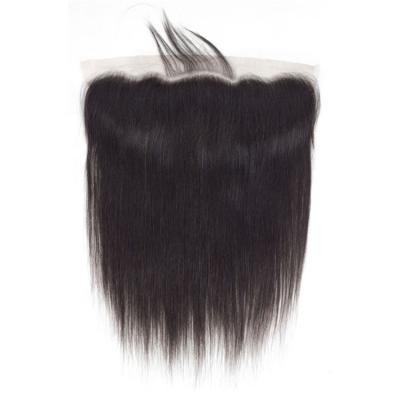 China Brazilian Human Hair 13*4 Silky Straight Mink Straight Free Lace Part Frontal Closure With Natural Hairline for sale