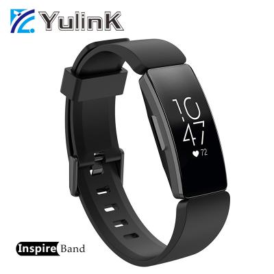 China Genuine Leather Best Selling Newest Silicone Sports Watch Band For Fitbit Inspire Watch Strap for sale