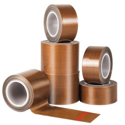 China OEM Cloth PTFE Glass Tape Coated Fiberglass  Anti Chafe Tape for sale