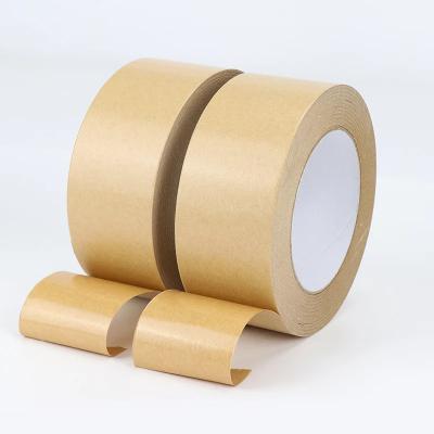 China Kraft Paper Tape Sealing Self Adhesive Tape Car Painting Shelter Mounting Album Photo Frame Paper Tape Waterproof for sale