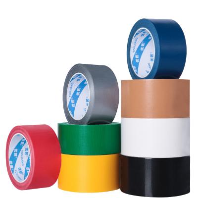 China Tear Resistant Cloth Adhesive Tape / Fabric Duct Tape With Durable Synthetic Rubber Adhesive for sale