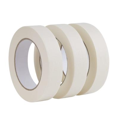 China Heat Resistant High Adhesion White Masking Tape for General Purpose for sale